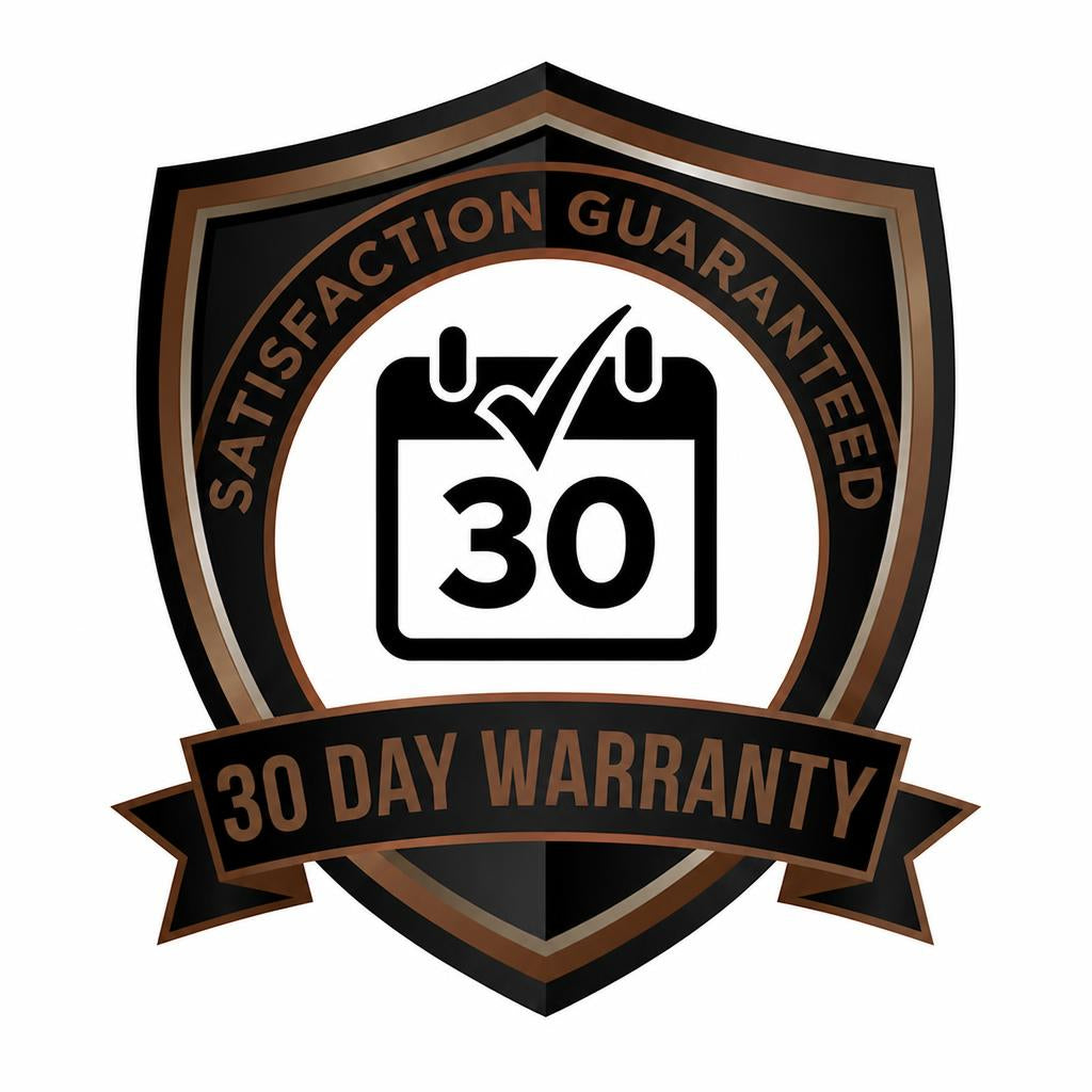 + 30 Day Warranty
